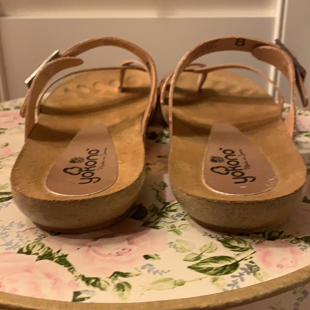 yokono leather sandals